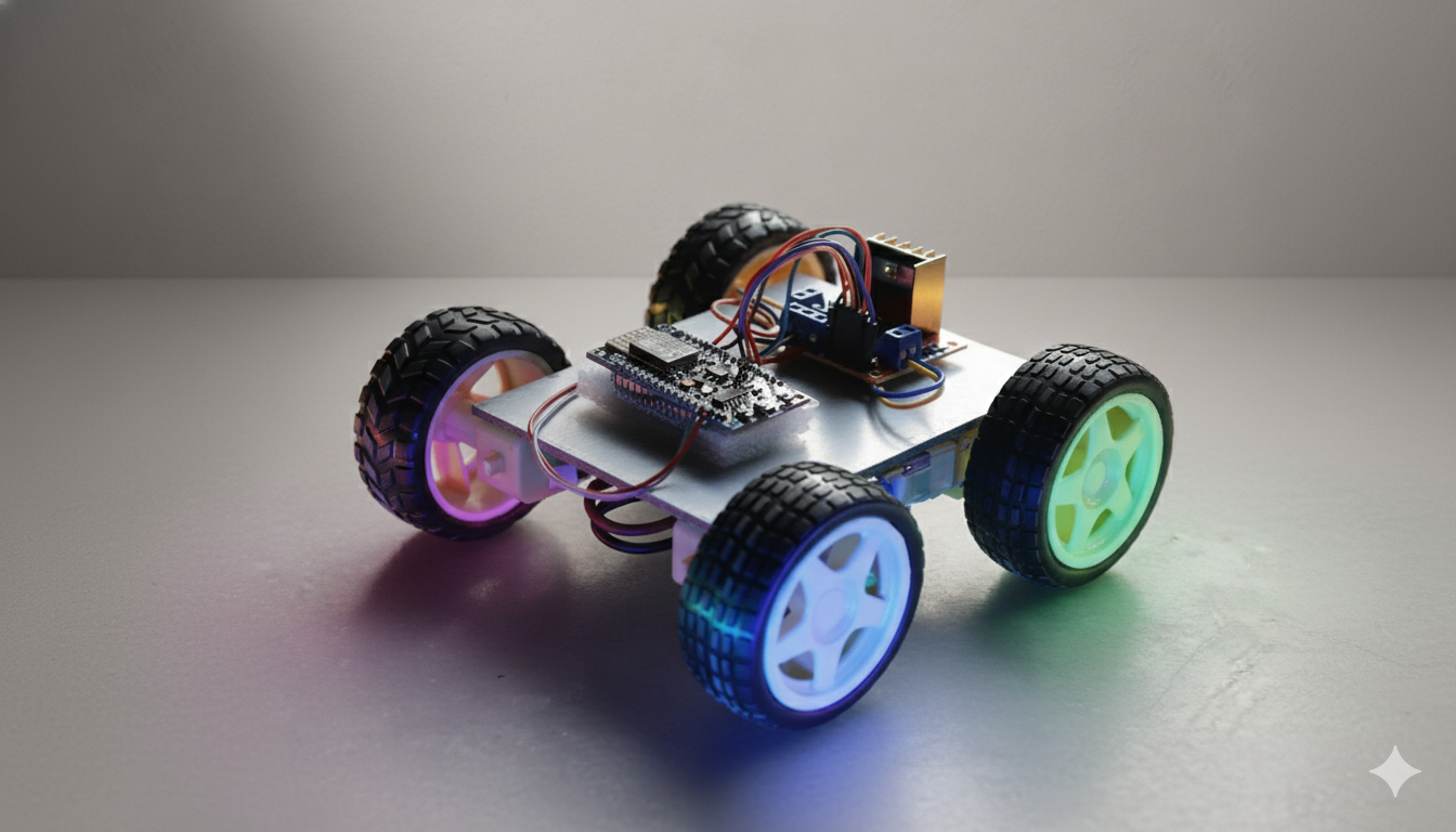 ESP32 Controlled Robot Kit